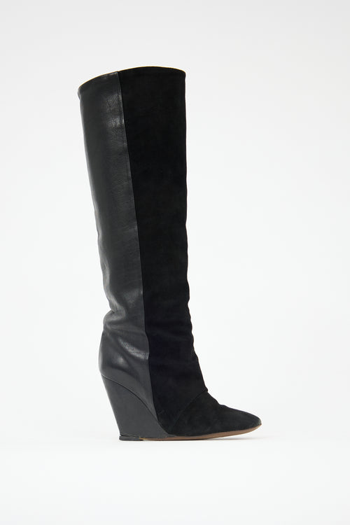 Isabel Marant Leather & Suede Prescott Boot