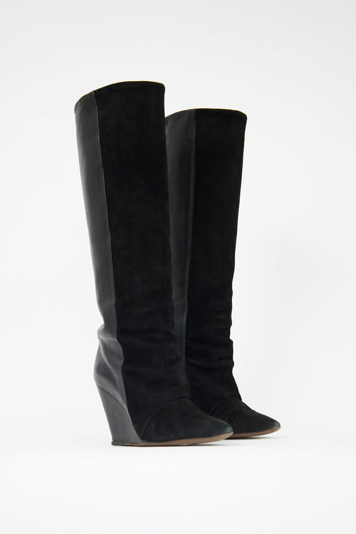 Isabel Marant Leather & Suede Prescott Boot