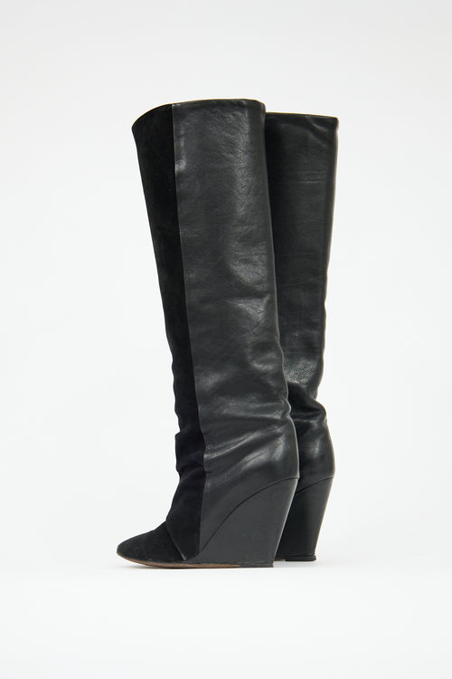 Isabel Marant Leather & Suede Prescott Boot