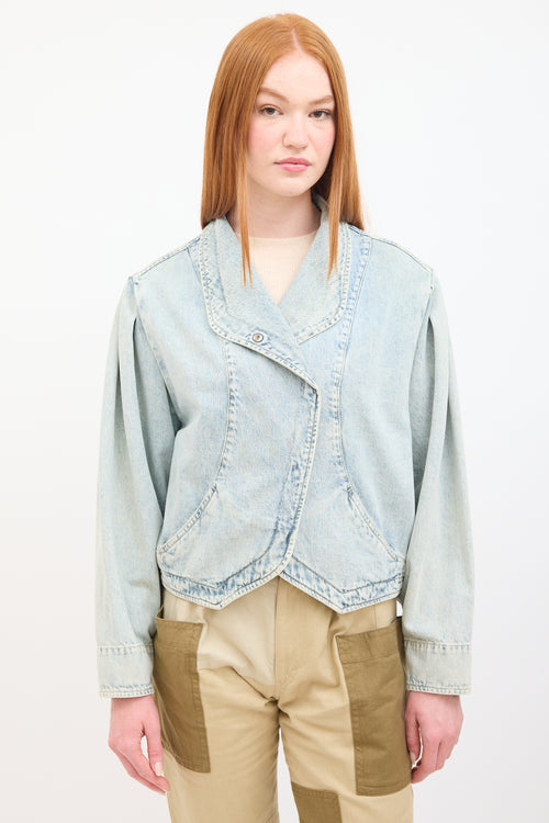 Isabel Marant Light Wash Denim Pauline Jacket