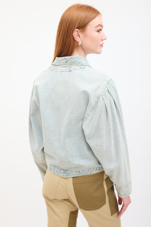 Isabel Marant Light Wash Denim Pauline Jacket