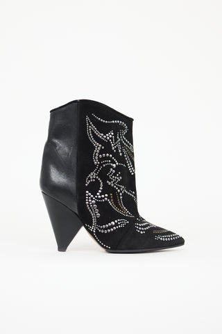 Isabel Marant Suede Memphis Studded Boot