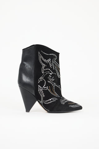 Isabel Marant Suede Memphis Studded Boot