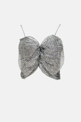 Isabel Marant Metallic Ruched Top