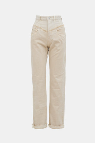 Isabel Marant Noemie Straight Leg Jeans