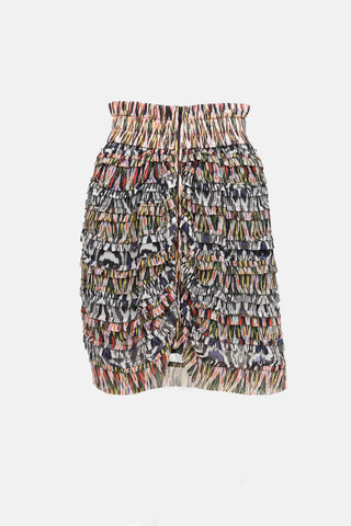 Isabel Marant Silk Ruffle Skirt