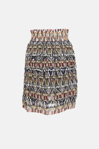 Isabel Marant Silk Ruffle Skirt