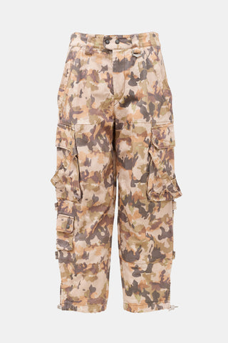 Isabel Marant Printed Elore Cargo Pant