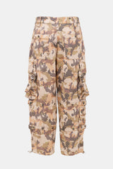 Isabel Marant Printed Elore Cargo Pant