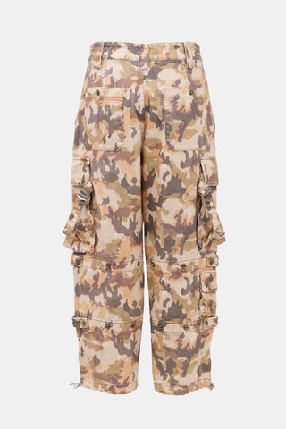 Isabel Marant Printed Elore Cargo Pant