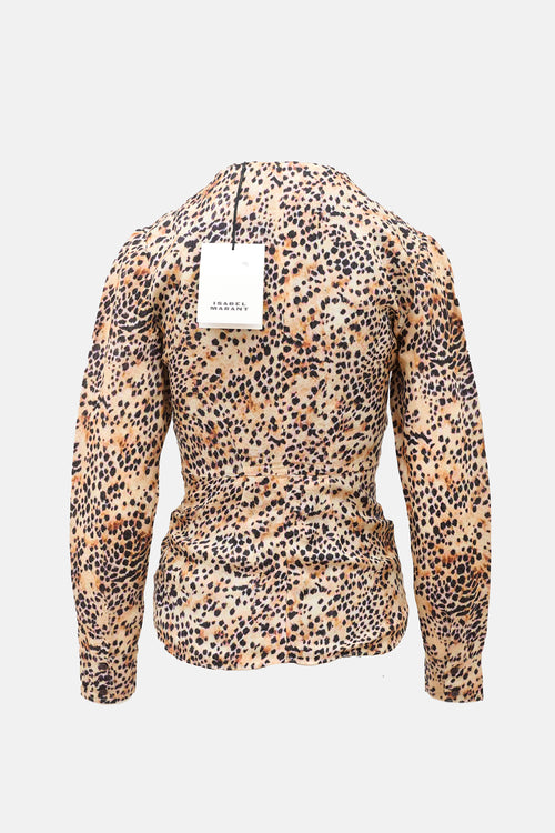 Isabel Marant Printed Marjorie Top