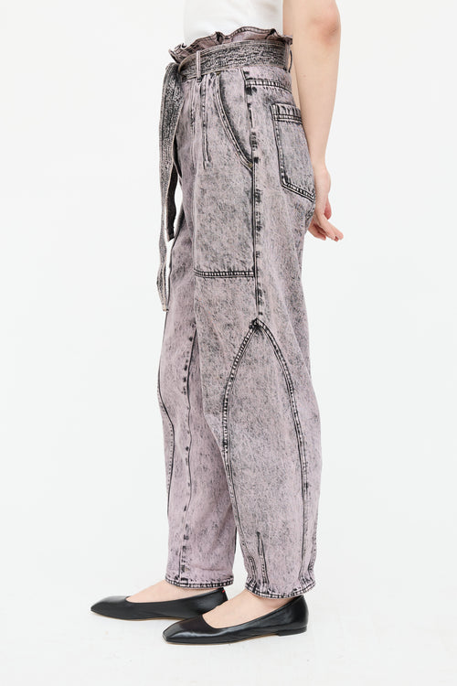 Ulla Johnson Belted Tapered Pant