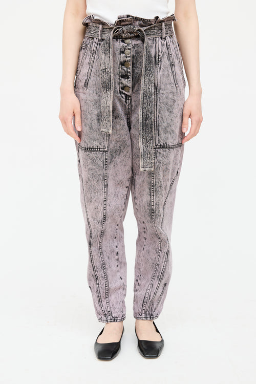 Ulla Johnson Belted Tapered Pant