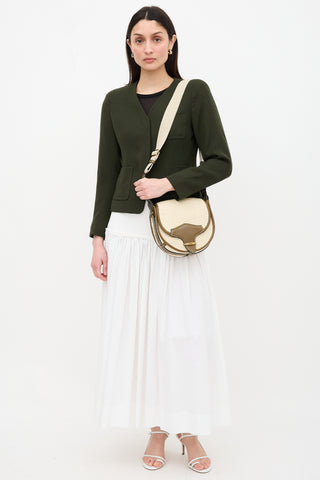 Isabel Marant Raffia Botsy Satchel Bag