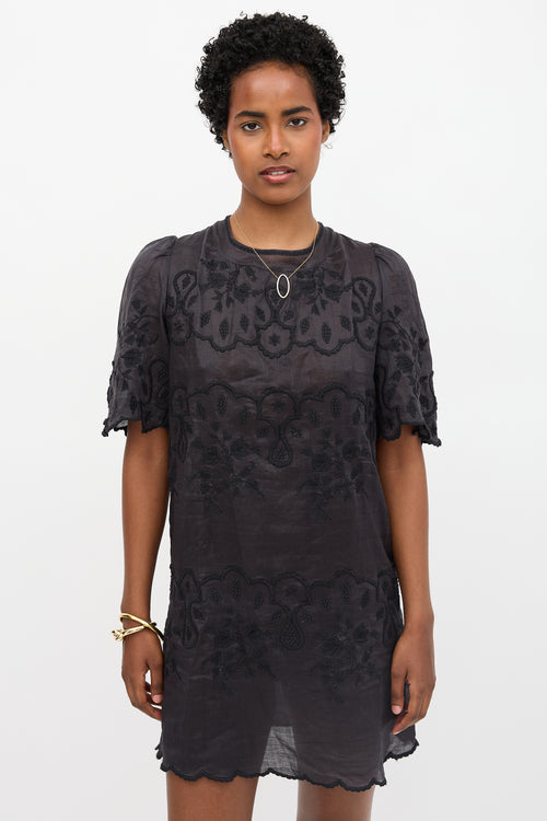 Isabel Marant Embroidered Ruthel Dress