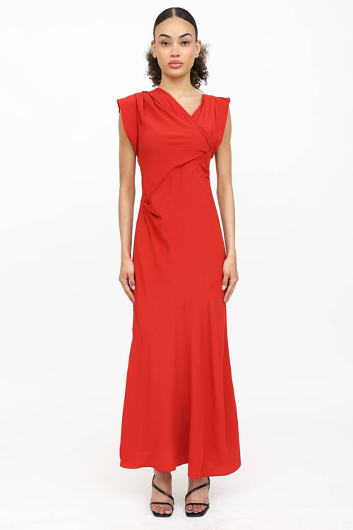 Isabel Marant Gathered Maxi Dress