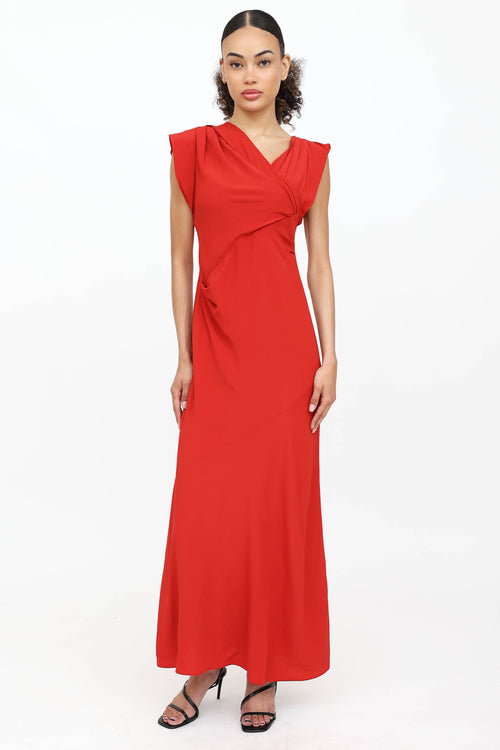Isabel Marant Gathered Maxi Dress