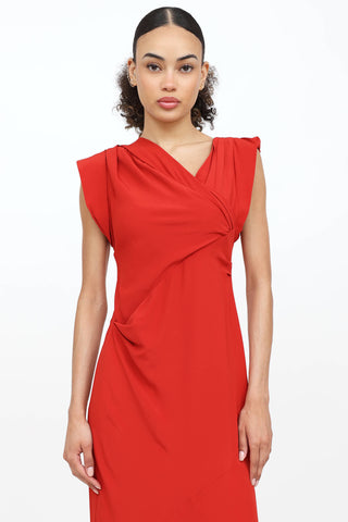 Isabel Marant Gathered Maxi Dress