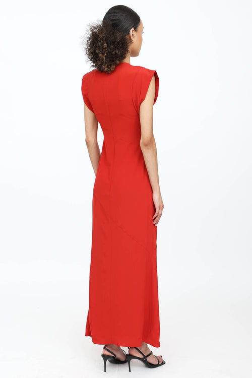 Isabel Marant Gathered Maxi Dress