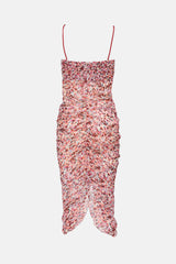 Isabel Marant Étoile Patterned Ruched Halter Dress