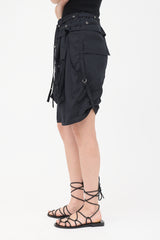 Isabel Marant SS 2024 Nylon Heidi Cargo Shorts