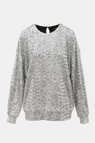 Isabel Marant Sequin Long Sleeve Top