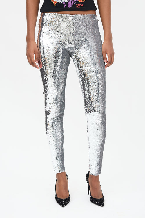 Isabel Marant Sequin Stretch Trouser