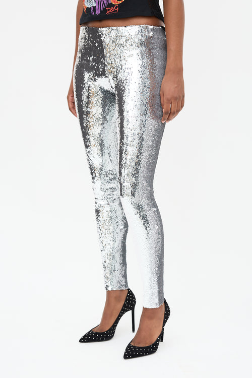 Isabel Marant Sequin Stretch Trouser