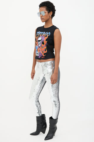 Isabel Marant Sequin Stretch Trouser