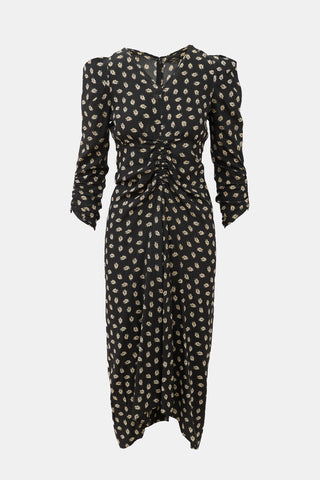 Isabel Marant Silk Albi Midi Dress
