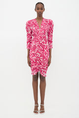 Isabel Marant Silk Printed Celina Dress