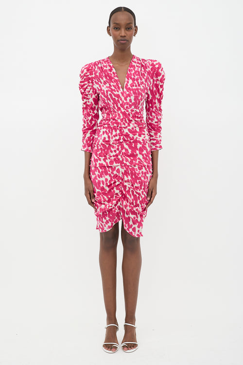 Isabel Marant Silk Printed Celina Dress