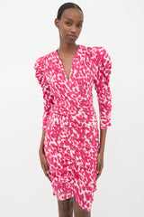 Isabel Marant Silk Printed Celina Dress