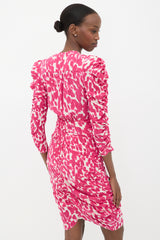 Isabel Marant Silk Printed Celina Dress