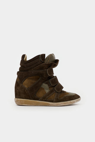 Isabel Marant Suede Beckett Sneakers