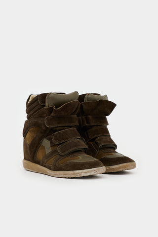 Isabel Marant Suede Beckett Sneakers