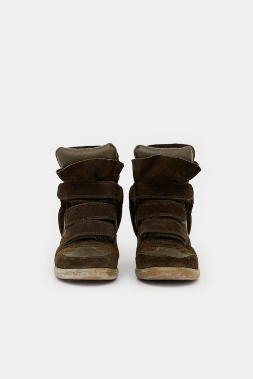 Isabel Marant Suede Beckett Sneakers