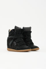 Isabel Marant Suede Bekett Sneaker Heel