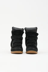 Isabel Marant Suede Bekett Sneaker Heel