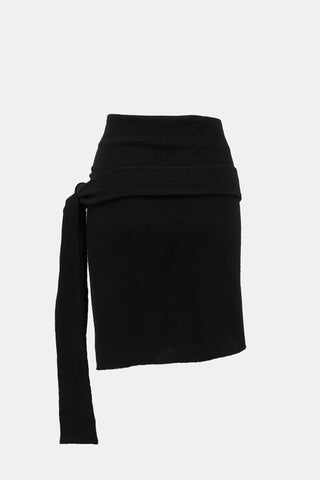 Isabel Marant Textured Wool Wrap Skirt