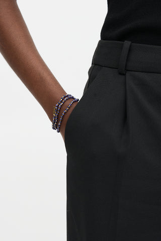 Isabel Marant Three Strand Beaded Bracelet