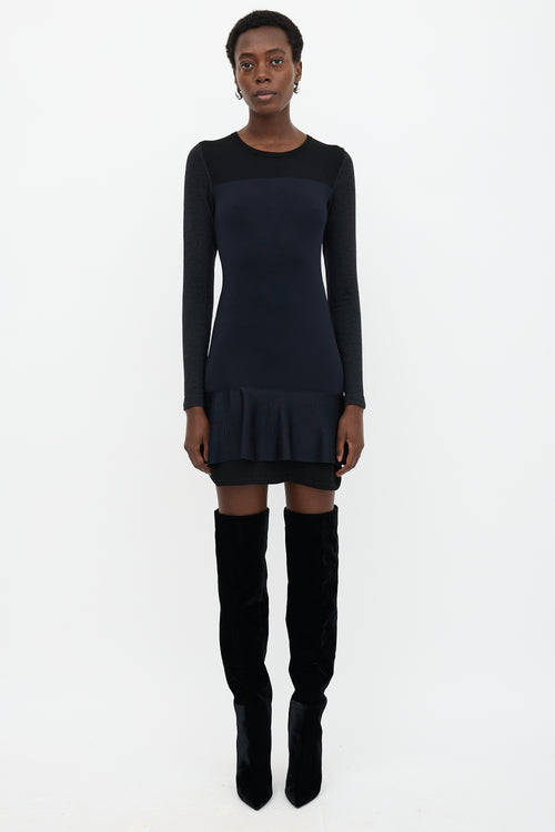 Isabel Marant Wool Colour Block Dress