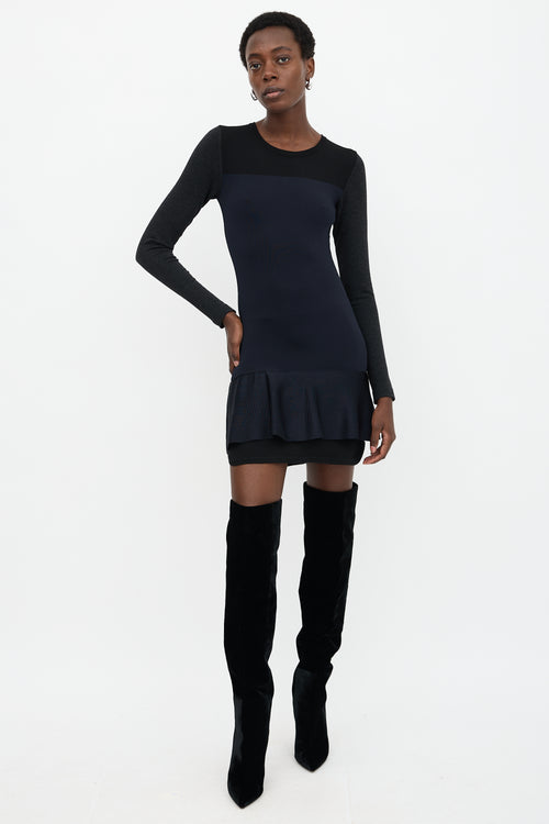 Isabel Marant Wool Colour Block Dress