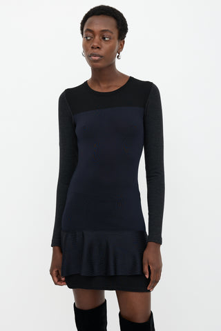 Isabel Marant Wool Colour Block Dress