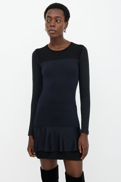 Isabel Marant Wool Colour Block Dress
