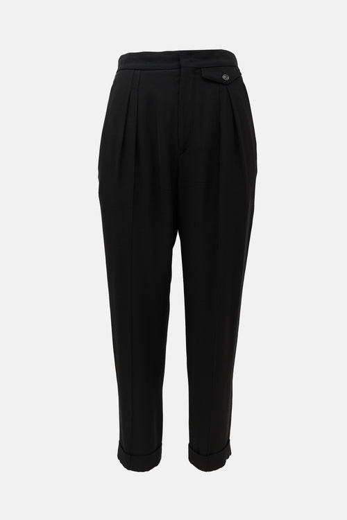 Isabel Marant Wool Tapered Leg Trouser