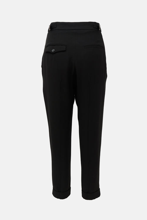 Isabel Marant Wool Tapered Leg Trouser