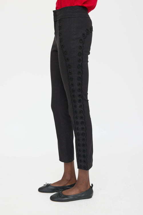 Isabel Marant Cropped Embellished Pant
