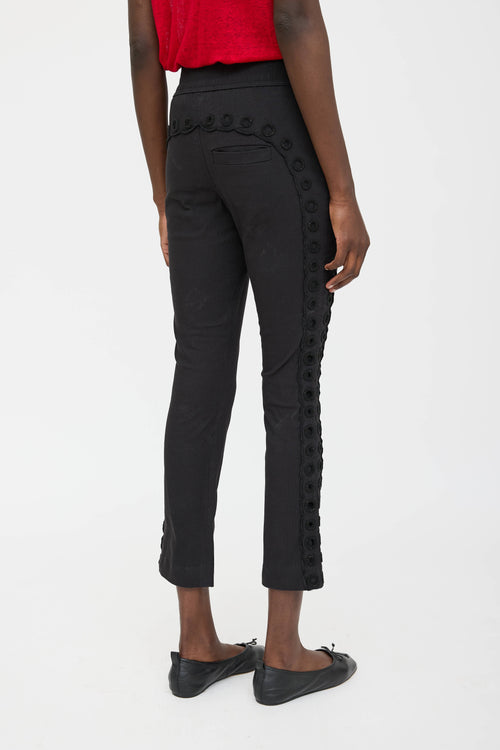 Isabel Marant Cropped Embellished Pant