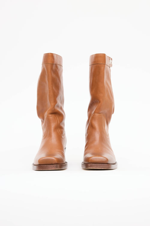 Isabel MarantLeather Ademe  Boot